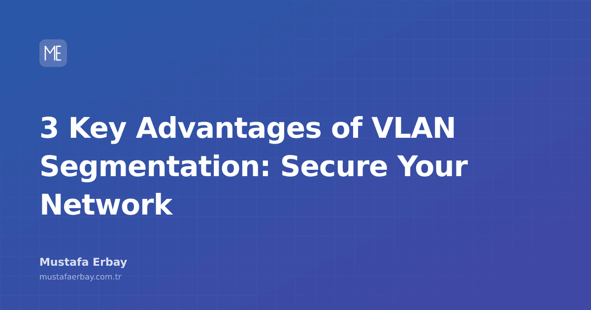 An abstract network diagram illustrating the impact of VLAN segmentation on network security and performance.
