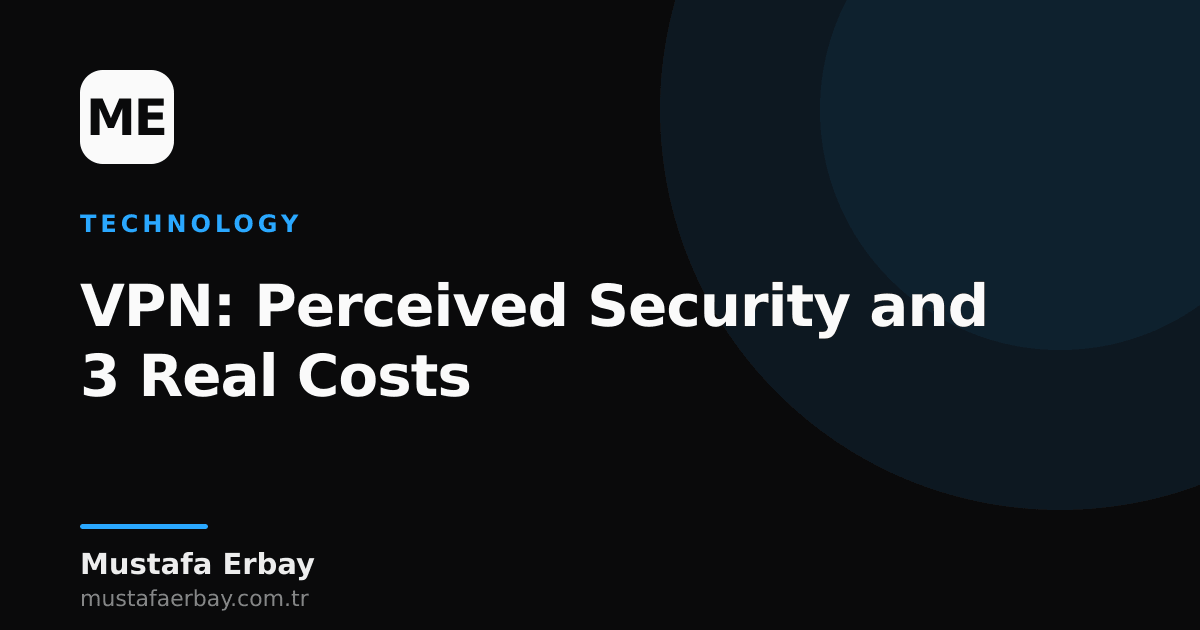 An abstract visual representing a VPN tunnel and a security shield, with network diagrams and cost symbols in the background.
