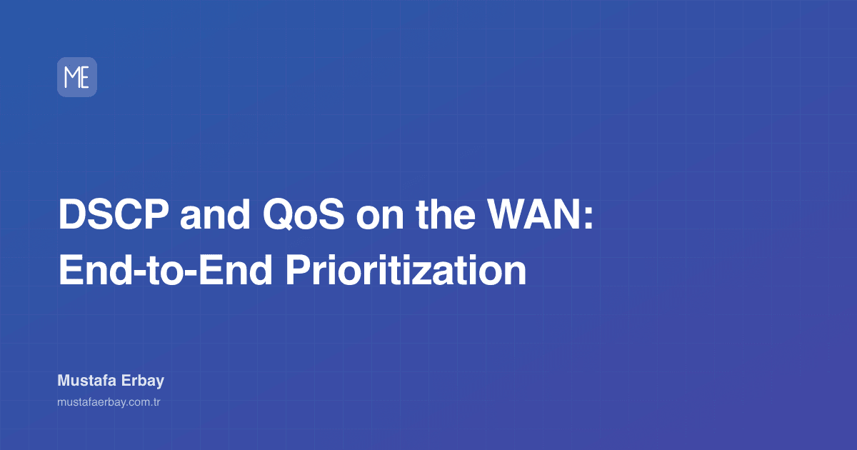 DSCP and QoS on the WAN: End-to-End Prioritization — cover image