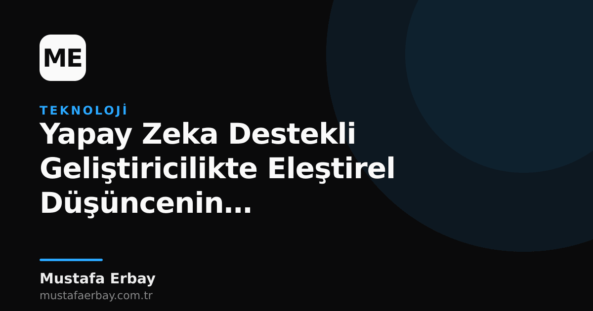 Bir yazılımcının klavye başında yapay zeka tarafından üretilmiş kodları eleştirel bir gözle incelediği anın görseli.