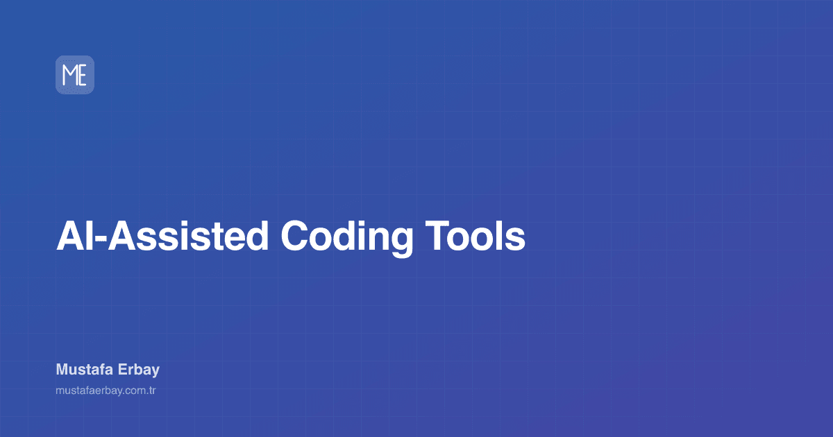 AI-Assisted Coding Tools — cover image