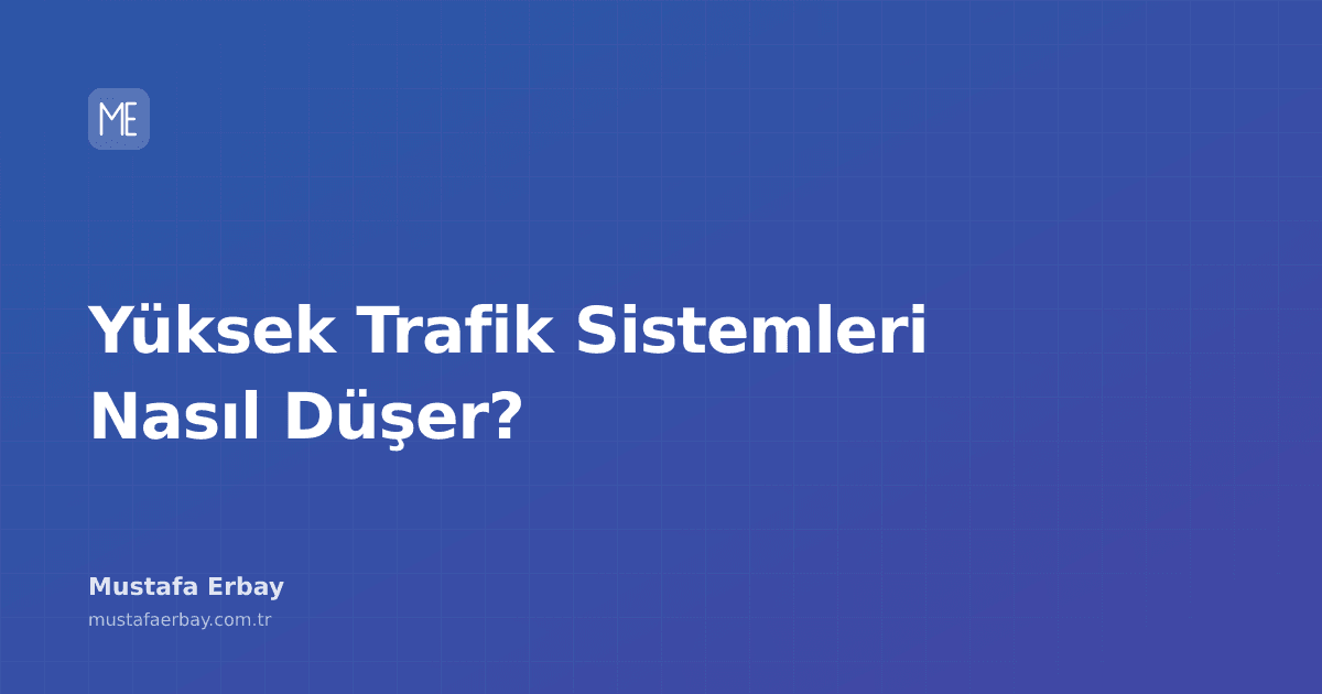 Yüksek trafik altında çöken sunucu odası illüstrasyonu