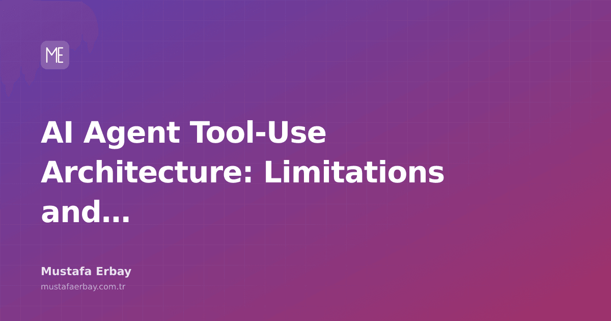 An abstract visual representing the tool-use architecture of AI agents