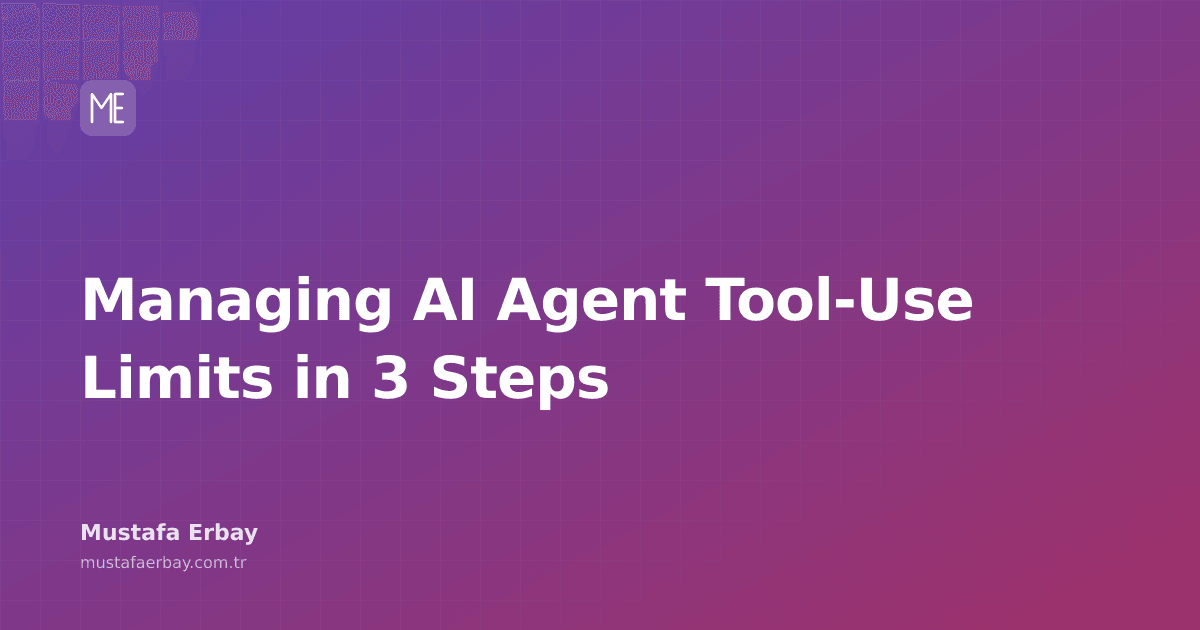 An AI agent using various tools (code editor, database, API icons) to perform a complex task.