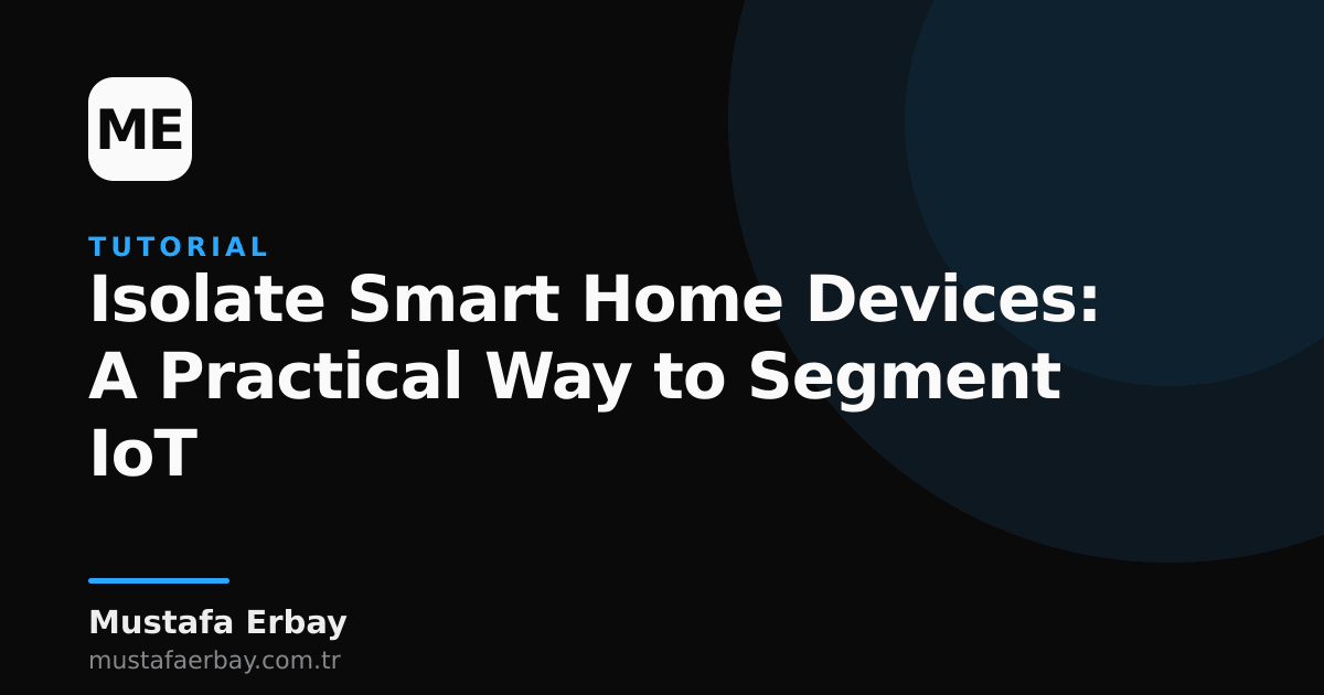 An illustration showing a router and IoT devices like smart bulbs in a home, symbolizing network segmentation.