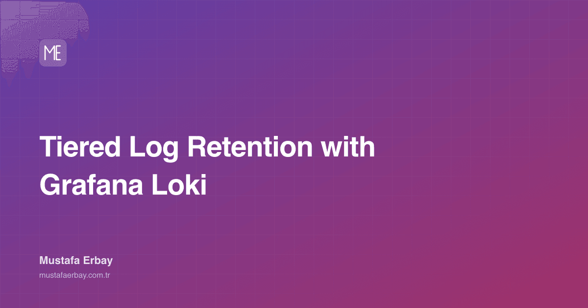 Tiered Log Retention with Grafana Loki — cover image
