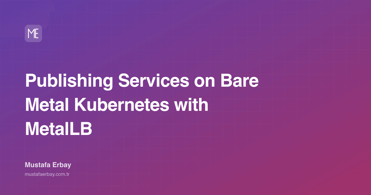 Publishing Services on Bare Metal Kubernetes with MetalLB — cover image