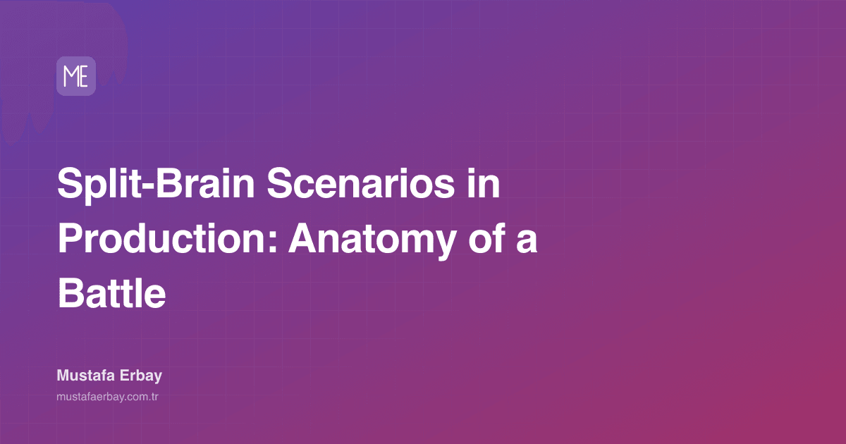Split-Brain Scenarios in Production: Anatomy of a Battle — cover image