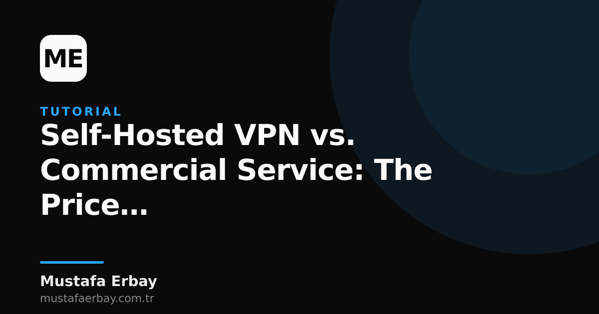A computer standing next to a differential VPN server, with an abstract visual representing data flow around it.