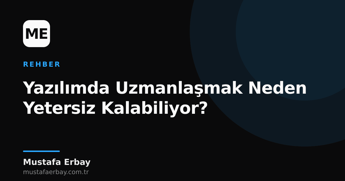Çok yönlü yazılım geliştiricinin sistem, ağ ve iş akışları gibi farklı bilgi alanlarını temsil eden bağlantılı ikonlar