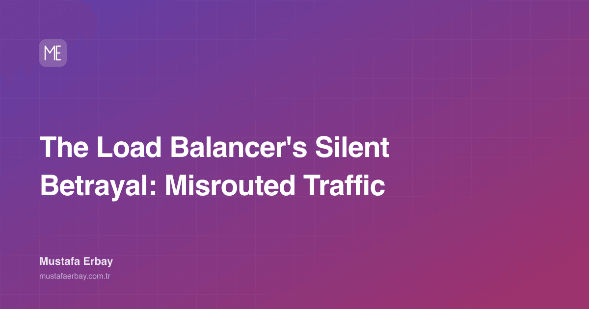 The Load Balancer's Silent Betrayal: Misrouted Traffic — cover image